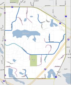 Sunfish Lake PCI Map