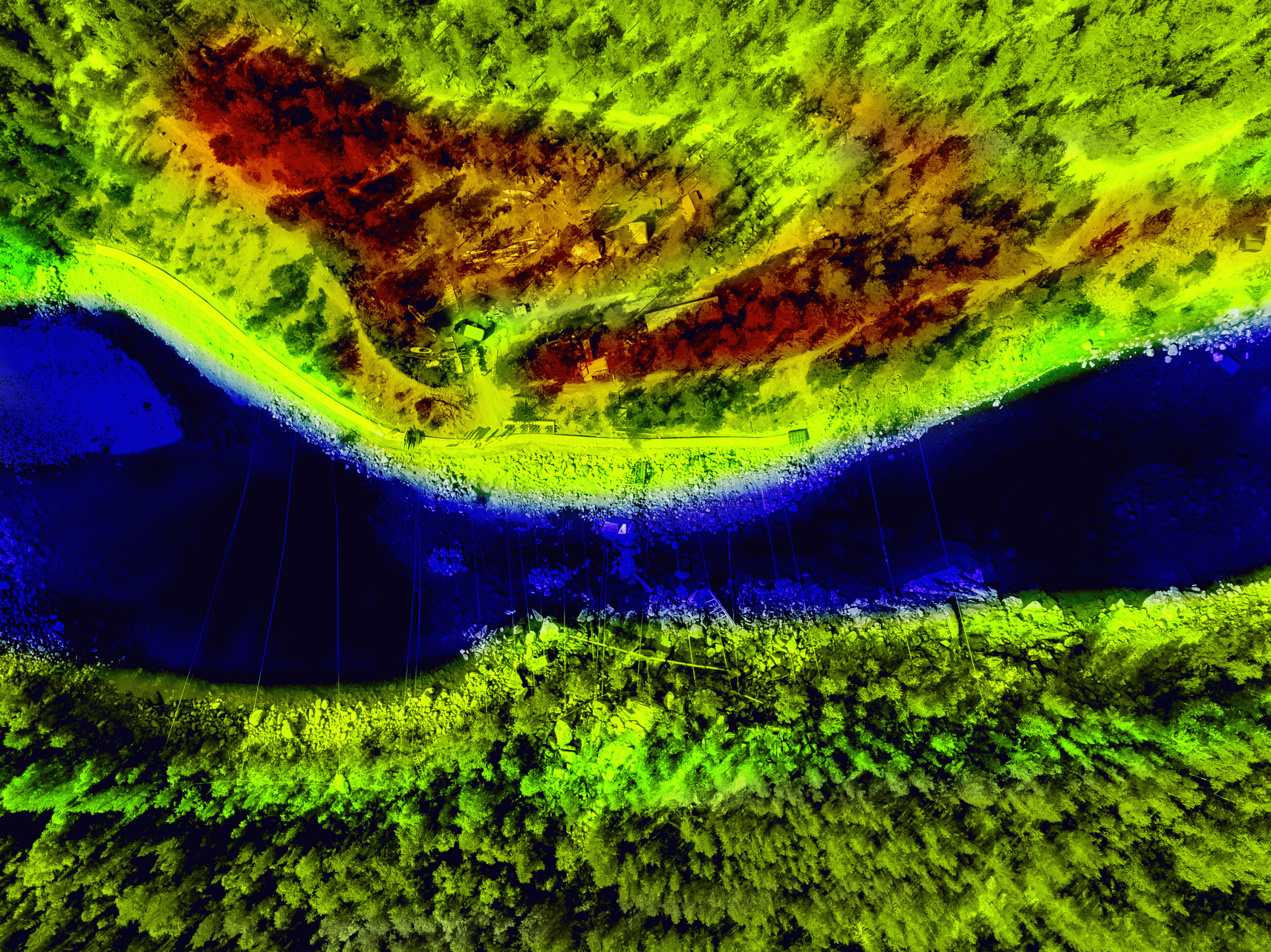Terrain mapping through using digital tools