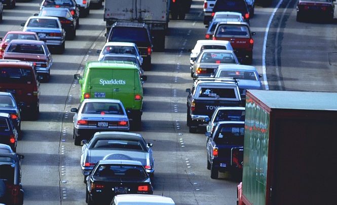 Traffic jam cropped