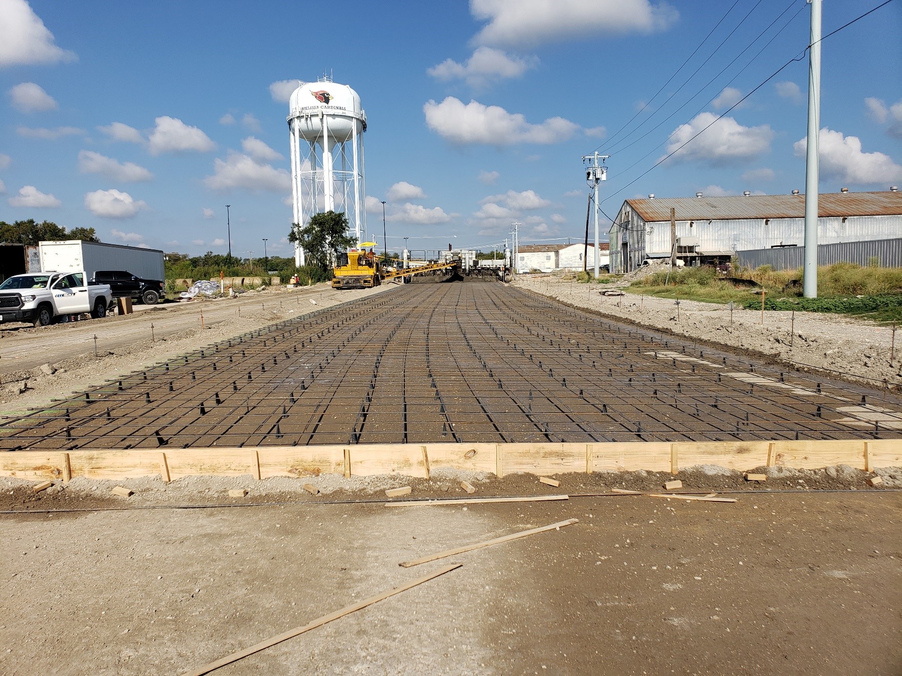 Melissa Road in Texas