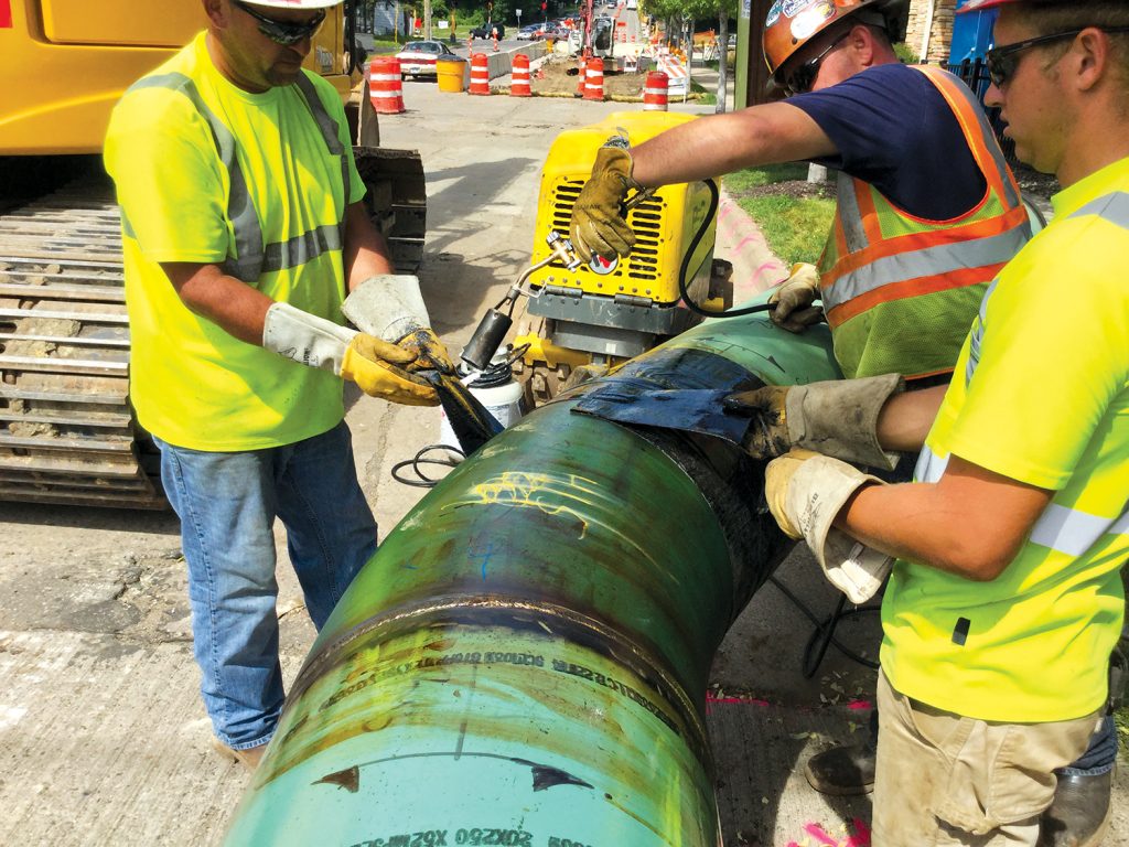 Pipeline work