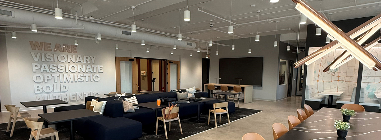 WSB's Golden Valley, MN office lobby