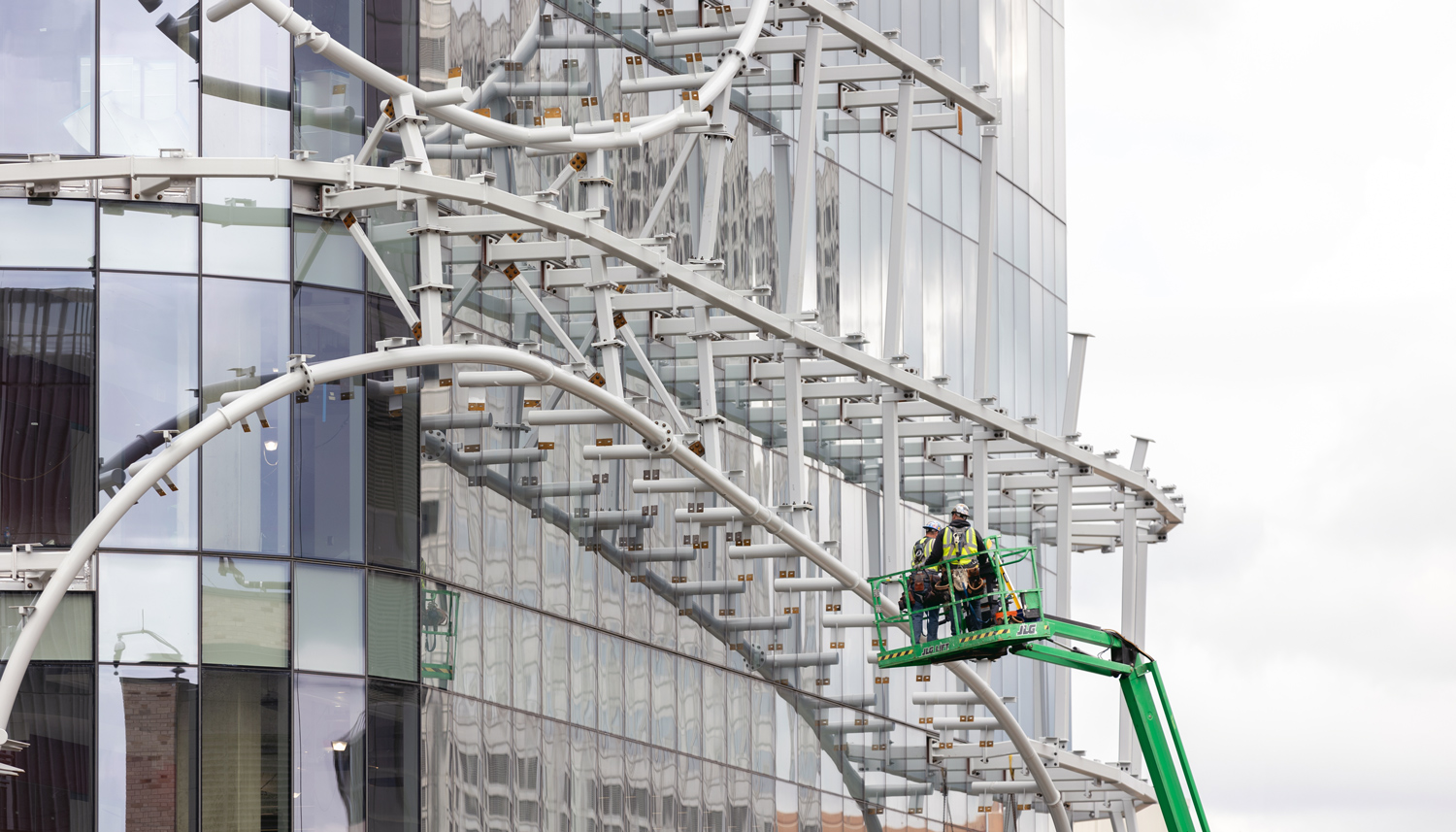 Structural engineers working on the mayo clinic high rise building.