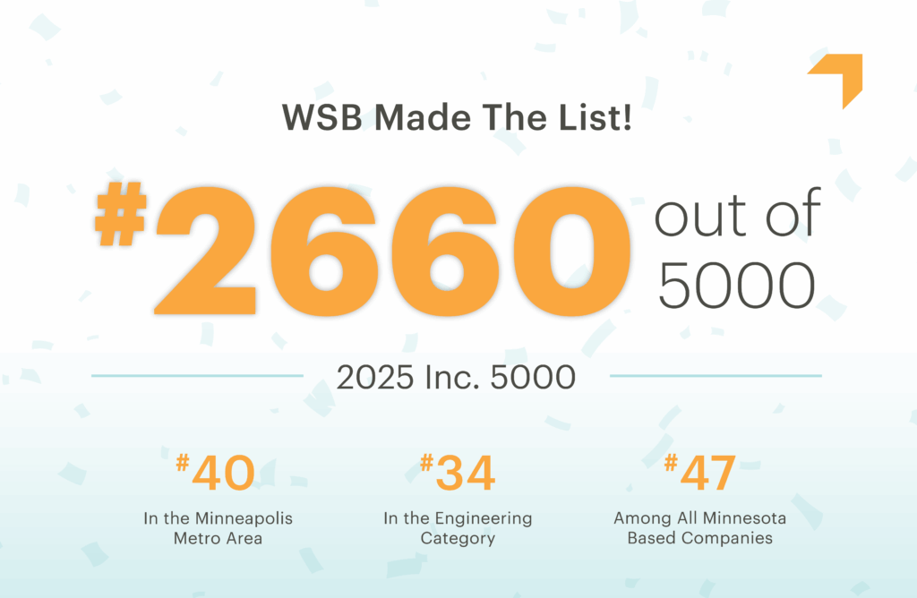 Inc. 5000 2025 List Recognizes WSB Ranking No. 2660