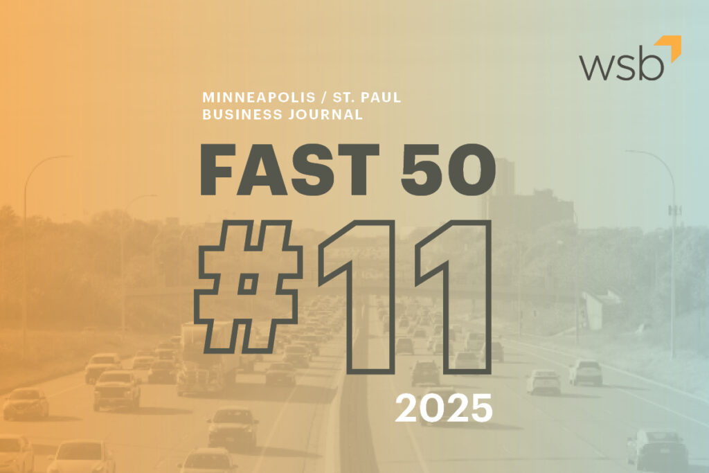 WSB ranks #11 on Minneapolis/St. Paul Business Journal Fast 50