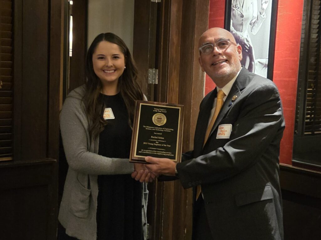 Rachel Scheu Awarded 2025 Young Engineer of the Year