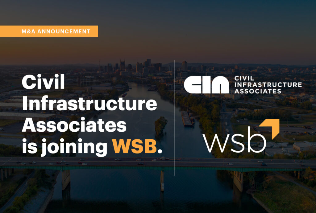 WSB Announces Acquisition of Civil Infrastructure Associates (CIA)
